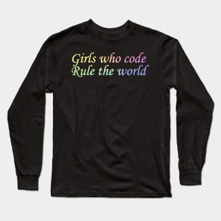 Women Who Code Long Sleeve T-Shirt